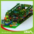 Indoor play with carousel,jumping bed,jungle gym